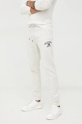 Zdjęcie produktu Tommy Hilfiger spodnie męskie kolor szary gładkie