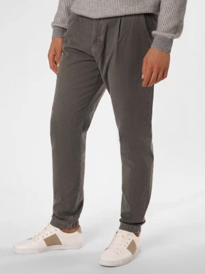 Zdjęcie produktu Tommy Hilfiger Spodnie Mężczyźni Bawełna szary wypukły wzór tkaniny,