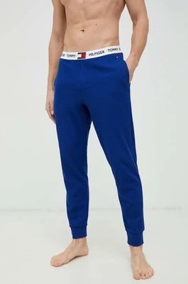 Zdjęcie produktu Tommy Hilfiger spodnie piżamowe męskie kolor granatowy gładka