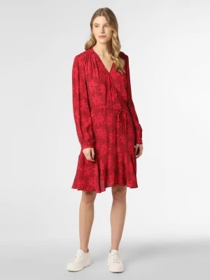 Zdjęcie produktu Tommy Hilfiger Sukienka damska Kobiety wiskoza czerwony|wielokolorowy wzorzysty,