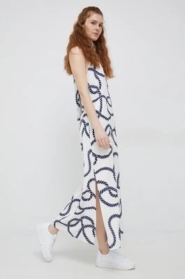Zdjęcie produktu Tommy Hilfiger sukienka kolor biały maxi prosta
