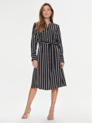 Zdjęcie produktu Tommy Hilfiger Sukienka koszulowa Argyle Stripe WW0WW40365 Granatowy Regular Fit