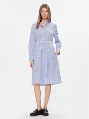 Zdjęcie produktu Tommy Hilfiger Sukienka koszulowa Essential WW0WW41001 Niebieski Regular Fit