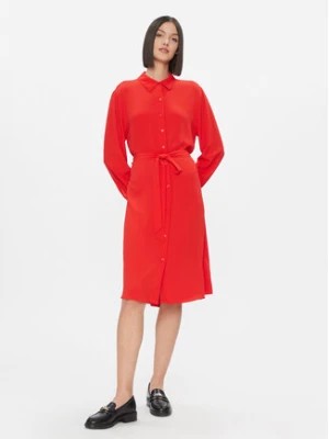 Zdjęcie produktu Tommy Hilfiger Sukienka koszulowa WW0WW40563 Czerwony Regular Fit