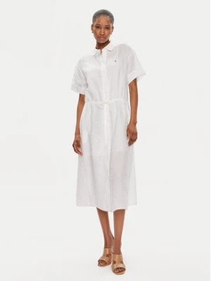 Zdjęcie produktu Tommy Hilfiger Sukienka koszulowa WW0WW41911 Biały Relaxed Fit