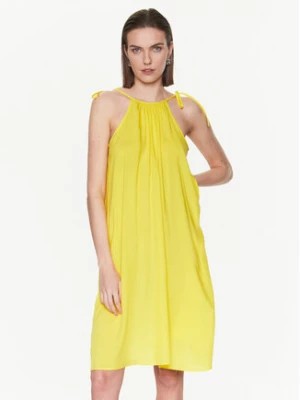 Zdjęcie produktu Tommy Hilfiger Sukienka letnia Cover Up UW0UW04614 Żółty Regular Fit