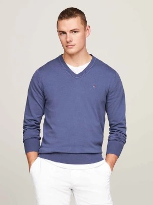 Zdjęcie produktu Tommy Hilfiger Sweter w kolorze niebieskim rozmiar: XXL