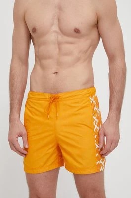 Zdjęcie produktu Tommy Hilfiger szorty kąpielowe kolor pomarańczowy UM0UM03211