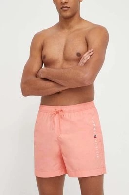 Zdjęcie produktu Tommy Hilfiger szorty kąpielowe kolor różowy UM0UM03258