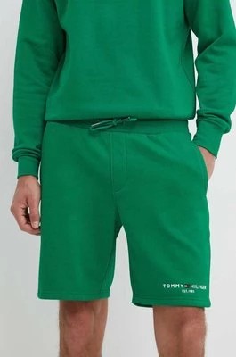 Zdjęcie produktu Tommy Hilfiger szorty męskie kolor zielony MW0MW34201