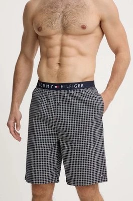 Zdjęcie produktu Tommy Hilfiger szorty piżamowe męskie kolor granatowy wzorzysta UM0UM01765
