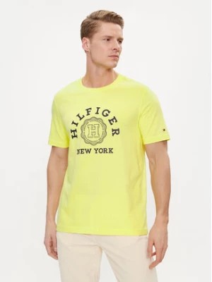 Zdjęcie produktu Tommy Hilfiger T-Shirt Coin MW0MW34437 Żółty Regular Fit
