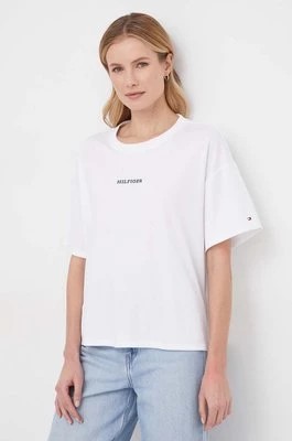 Zdjęcie produktu Tommy Hilfiger t-shirt damski kolor biały WW0WW41502