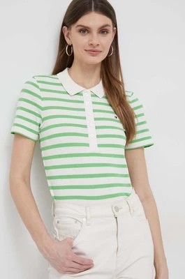 Zdjęcie produktu Tommy Hilfiger t-shirt damski kolor zielony