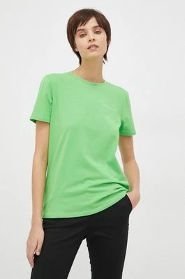 Zdjęcie produktu Tommy Hilfiger t-shirt damski kolor zielony WW0WW37877