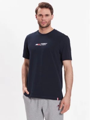 Zdjęcie produktu Tommy Hilfiger T-Shirt Essential Big Logo MW0MW30437 Granatowy Regular Fit