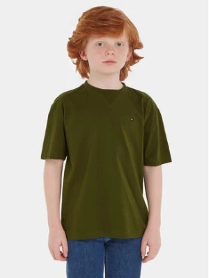 Zdjęcie produktu Tommy Hilfiger T-Shirt Essential KB0KB08575 S Zielony Regular Fit