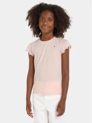 Zdjęcie produktu Tommy Hilfiger T-Shirt Essential KG0KG07052 M Różowy Regular Fit