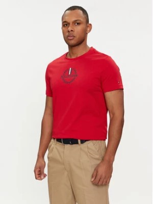 Zdjęcie produktu Tommy Hilfiger T-Shirt Global Stripe MW0MW34388 Czerwony Regular Fit
