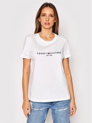 Zdjęcie produktu Tommy Hilfiger T-Shirt Heritage C-Nk WW0WW31999 Biały Regular Fit