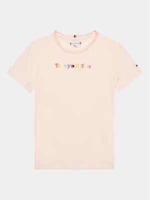 Zdjęcie produktu Tommy Hilfiger T-Shirt KG0KG07263 D Różowy Regular Fit