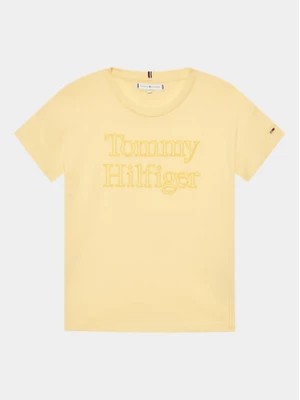 Zdjęcie produktu Tommy Hilfiger T-Shirt KG0KG07264 D Żółty Regular Fit