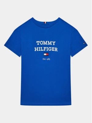 Zdjęcie produktu Tommy Hilfiger T-Shirt Logo KB0KB08671 D Niebieski Regular Fit