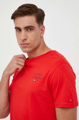 Zdjęcie produktu Tommy Hilfiger t-shirt lounge bawełniany kolor pomarańczowy melanżowy UM0UM02916