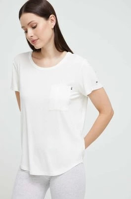 Zdjęcie produktu Tommy Hilfiger t-shirt lounge kolor biały