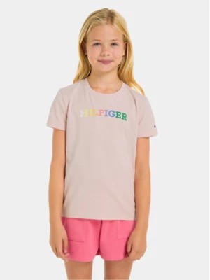 Zdjęcie produktu Tommy Hilfiger T-Shirt Monotype KG0KG07851 M Różowy Regular Fit