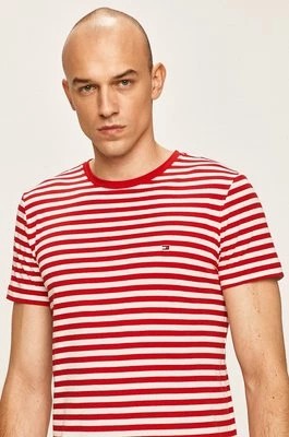 Zdjęcie produktu Tommy Hilfiger t-shirt męski kolor czerwony gładki MW0MW10800