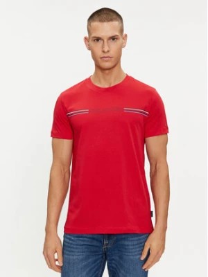 Zdjęcie produktu Tommy Hilfiger T-Shirt Stripe Chest MW0MW34428 Czerwony Regular Fit