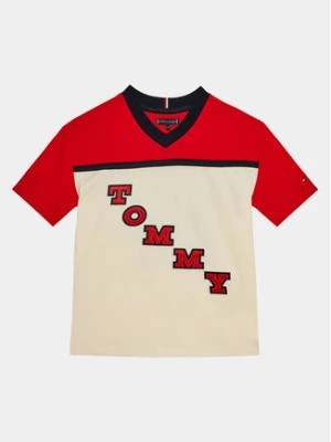 Zdjęcie produktu Tommy Hilfiger T-Shirt Varsity Tee S/S KB0KB08676 Czerwony Regular Fit