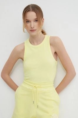 Zdjęcie produktu Tommy Hilfiger top damski kolor żółty WW0WW38635