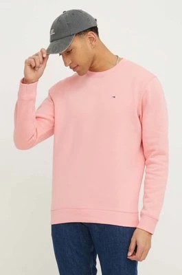 Zdjęcie produktu Tommy Jeans bluza męska kolor różowy melanżowa DM0DM09591