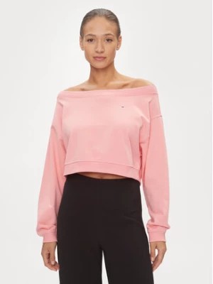 Zdjęcie produktu Tommy Jeans Bluza DW0DW17956 Różowy Cropped Fit