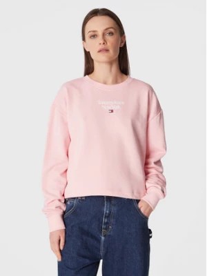 Zdjęcie produktu Tommy Jeans Bluza Essential DW0DW14851 Różowy Regular Fit