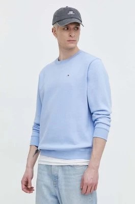 Zdjęcie produktu Tommy Jeans bluza męska kolor niebieski melanżowa DM0DM09591