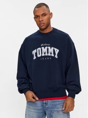 Zdjęcie produktu Tommy Jeans Bluza Varsity DM0DM18386 Granatowy Boxy Fit