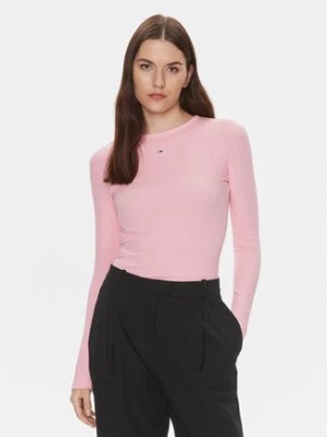 Zdjęcie produktu Tommy Jeans Bluzka Essential DW0DW17387 Różowy Slim Fit