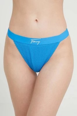 Zdjęcie produktu Tommy Jeans brazyliany kąpielowe kolor niebieski