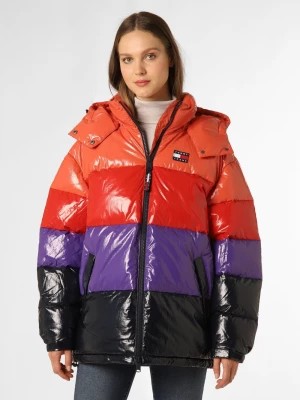 Zdjęcie produktu Tommy Jeans Damska kurtka puchowa Kobiety niebieski|lila|pomarańczowy|czerwony|wielokolorowy jednolity,