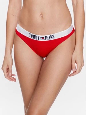 Zdjęcie produktu Tommy Jeans Dół od bikini UW0UW04451 Czerwony