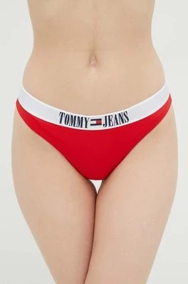 Zdjęcie produktu Tommy Jeans figi kąpielowe kolor czerwony