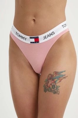 Zdjęcie produktu Tommy Jeans figi kolor różowy UW0UW04693
