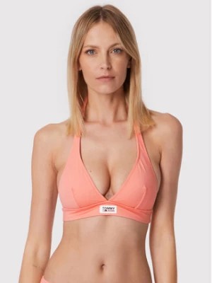 Zdjęcie produktu Tommy Jeans Góra od bikini Halter UW0UW03722 Pomarańczowy