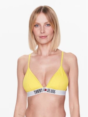 Zdjęcie produktu Tommy Jeans Góra od bikini UW0UW04079 Żółty