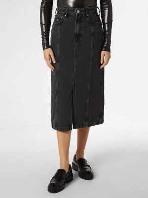 Zdjęcie produktu Tommy Jeans Jeansowa spódnica damska Kobiety Bawełna czarny|szary jednolity,