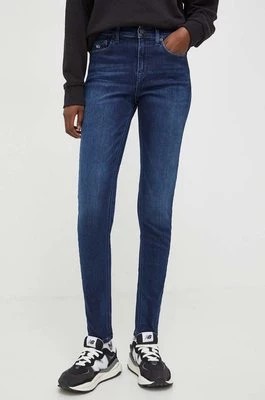 Zdjęcie produktu Tommy Jeans jeansy damskie kolor granatowy DW0DW17157