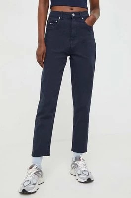 Zdjęcie produktu Tommy Jeans jeansy damskie kolor granatowy DW0DW17318